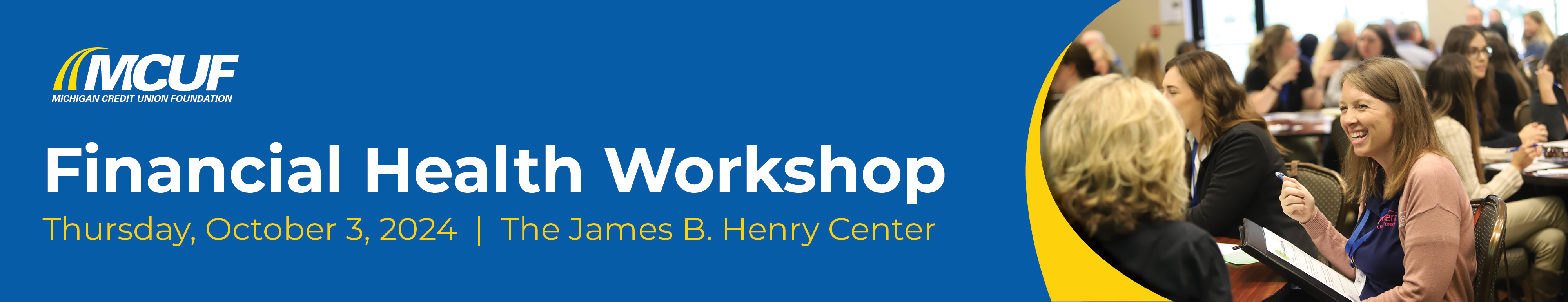 Financial Health Workshop Oct. 3, 2024